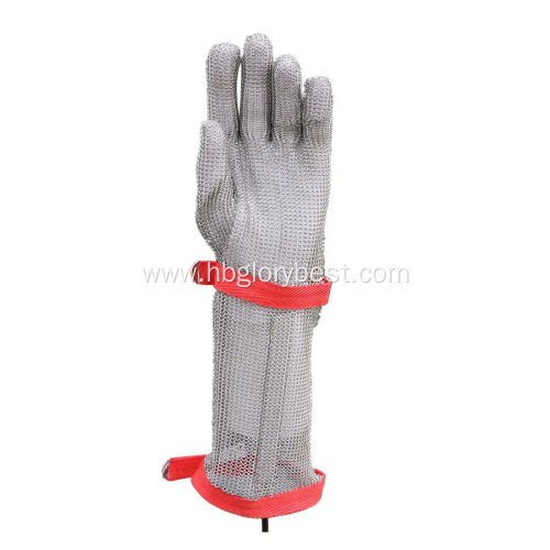 metal mesh cut resistant gloves